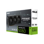 Tarjeta gráfica ASUS Prime NVIDIA GeForce RTX 5060 con 8 GB de memoria GDDR7 modelo 90YV0N10-M0NA00