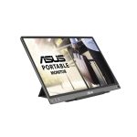 Monitor portátil ASUS ZenScreen MB16ACE LED de 15.6 pulgadas con resolución Full HD 1920 x 1080 en color gris, SKU MB16ACE