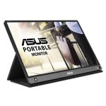 ASUS ZenScreen MB16AHP monitor portátil de 15.6 pulgadas con resolución 1920 x 1080 píxeles Full HD, color negro. SKU MB16AHP