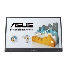 ASUS ZenScreen MB16AHT pantalla para PC de 15.6 pulgadas, 1920 x 1080 píxeles, Full HD, táctil, color negro, SKU MB16AHT