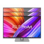 Imagen del monitor ASUS ProArt PA279CRV de 27 pulgadas con resolución 3840 x 2160 Pixeles 4K Ultra HD en color negro. SKU: PA279CRV.