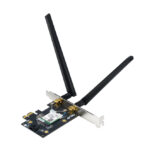 Tarjeta interna ASUS PCE-BE6500 con WLAN y Bluetooth, velocidad de 2882 Mbit/s, SKU: PCE-BE6500