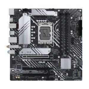 ASUS Prime B660M-A WIFI D4 Intel B660 LGA 1700 micro ATX motherboard with built-in WiFi, SKU: PRIME B660M-A WIFI D4