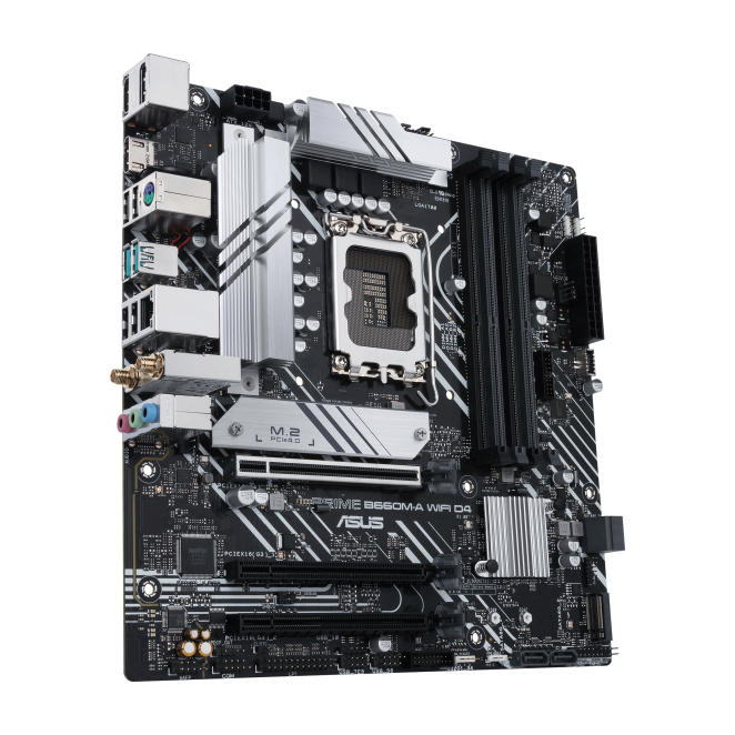 ASUS PRIME B660M-A WIFI D4 Intel B660 LGA 1700 micro ATX 4 ASUS PRIME B660M-A WIFI D4 conectividades