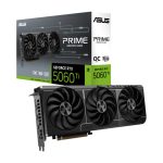 Tarjeta gráfica ASUS Prime con NVIDIA GeForce RTX 5060 Ti, 16 GB GDDR7, SKU PRIME-RTX5060TI-O16G