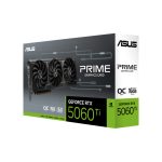 Tarjeta gráfica ASUS Prime con NVIDIA GeForce RTX 5060 Ti, 16 GB GDDR7, SKU PRIME-RTX5060TI-O16G