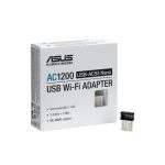 ASUS USB-AC53 Nano Adaptador de Red inalámbrico con velocidad de 867 MB/s. SKU: 90IG03P0-BM0R10