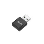 Adaptador ASUS USB-BE92 Nano WLAN con velocidad de hasta 2882 Mbit/s, modelo 90IG09H0-MO0B00