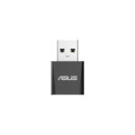 Adaptador ASUS USB-BE92 Nano WLAN con velocidad de hasta 2882 Mbit/s, modelo 90IG09H0-MO0B00