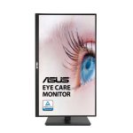 ASUS VA27AQSB, monitor LED de 27 pulgadas con resolución Quad HD 2560 x 1440 píxeles en color negro. SKU: VA27AQSB