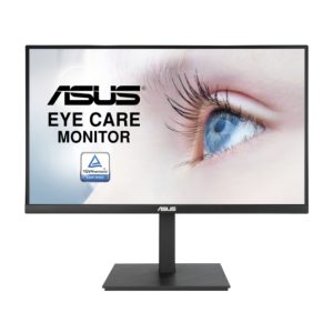 ASUS VA27AQSB, monitor LED de 27 pulgadas con resolución Quad HD 2560 x 1440 píxeles en color negro. SKU: VA27AQSB