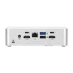 ASUS NUC 15 Pro+ mini PC en color plata con procesador Intel U7000, modelo RNUC15CRSU700002, SKU 90AR00P3-M00040