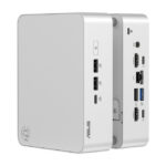 ASUS NUC 15 Pro+ mini PC en color plata con procesador Intel U7000, modelo RNUC15CRSU700002, SKU 90AR00P3-M00040