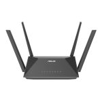 ASUS RT-AX52 Pro AX3000 router inalámbrico Gigabit Ethernet doble banda negro, SKU 90IG08T0-MO3H10