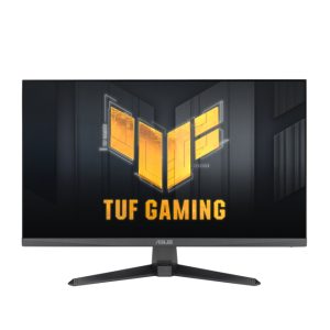 La ASUS TUF Gaming VG257Q5A es una pantalla para PC de 24.5 pulgadas con resolución 1920 x 1080 Pixeles Full HD y tecnología LCD en color negro. SKU: 90LM0B40-B01B71.
