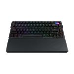 Teclado ASUS ROG Azoth Extreme para juegos, USB, RF Wireless, Bluetooth, QWERTY, Inglés, color negro, SKU 90MP03MA-BKUA01