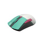 Ratón ASUS TUF Gaming Mini Wireless Mouse Edición Hatsune Miku, inalámbrico con conectividad RF y Bluetooth, USB Type-A, óptico de 1200 DPI, SKU: 90MP0420-BMUA00