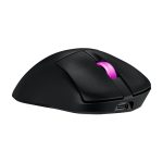 Imagen del ratón ASUS ROG Keris II Origin, diseñado para juegos, con conectividad RF Wireless, Bluetooth y USB Type-A y una resolución óptica de 42000 DPI. SKU: 90MP04A0-BMUA00