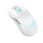 ASUS ROG Keris II Origin WHT ratón de juego para mano derecha con conectividad RF Wireless, Bluetooth y USB Type-A, sensor óptico de 42000 DPI. SKU: 90MP04A0-BMUA10
