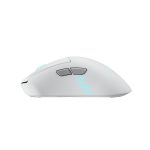 ASUS ROG Keris II Origin WHT ratón de juego para mano derecha con conectividad RF Wireless, Bluetooth y USB Type-A, sensor óptico de 42000 DPI. SKU: 90MP04A0-BMUA10