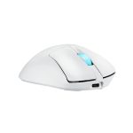 ASUS ROG Keris II Origin WHT ratón de juego para mano derecha con conectividad RF Wireless, Bluetooth y USB Type-A, sensor óptico de 42000 DPI. SKU: 90MP04A0-BMUA10