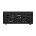 Mini PC ASUS PN42-SN004AV con procesador Intel N N100, 4 GB DDR4-SDRAM, 128 GB SSD y sistema operativo Windows 11 Pro, SKU 90MS02L1-M00040, en color negro