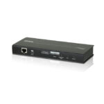 ATEN Unidad de control KVM por IP VGA de un puerto con resolución de 1920 x 1200 y acceso compartido desde consolas local y remota, SKU CN8000A-AT-G