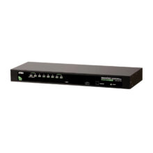 Switch KVM ATEN de 8 puertos con conectividad VGA y compatibilidad PS/2-USB, modelo CS1308-AT-G
