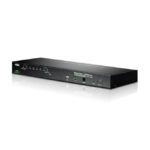 ATEN Switch KVM por IP con 8 puertos, acceso compartido desde consolas local y remota, modelo CS1708I-AT-G