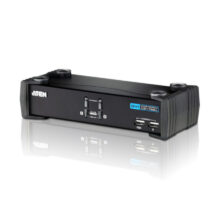 Imagen del ATEN Switch KVMP con funciones DVI y Audio USB, modelo de 2 puertos, SKU CS1762A-AT-G