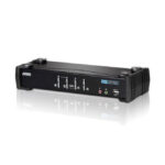 ATEN Switch KVMP™ con conexión DVI/Audio y USB de 4 puertos, modelo CS1764A-AT-G