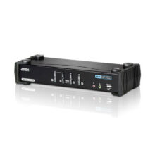 Imagen del ATEN Switch KVMP DVI/Audio dual link USB de 4 puertos, modelo CS1784A-AT-G