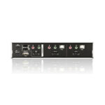 Switch KVMP ATEN con soporte HDMI, audio y USB, modelo de 2 puertos, SKU CS1792-AT-G