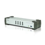 Imagen del ATEN Switch KVMP DisplayPort USB 3.0 de 4 puertos con cables incluidos, SKU CS1914-AT-G