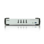 Imagen del ATEN Switch KVMP DisplayPort USB 3.0 de 4 puertos con cables incluidos, SKU CS1914-AT-G
