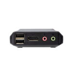 ATEN Switch KVM en formato cable híbrido DisplayPort de 2 puertos USB-C, modelo CS52DP-AT