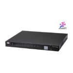 Interruptor KVM ATEN KG0032-AX-G para montaje en rack, color negro, con 32 puertos.