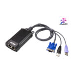 ATEN KG1900T interruptor KVM Negro, Azul, Púrpura con SKU KG1900T-AX