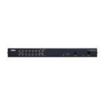 ATEN Switch KVM por IP multi-interfaz de 16 puertos con acceso compartido desde consolas local y remota, SKU KH1516AI-AX-G