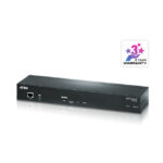 Unidad de control KVM por IP VGA ATEN de un puerto con resolución 1920 x 1200, acceso compartido desde consolas local y remota. SKU KN1000A-AX-G