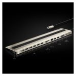 ATEN Docking station USB-C multipuerto con power pass-through, SKU UH3237-AT