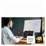 Imagen del ATEN Conmutador KVM 4K DisplayPort USB-C de 2 puertos, SKU US3311-AT-G