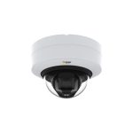Cámara de seguridad IP Axis P3248-LV con resolución de 3840 x 2160 pixeles, ideal para techos y paredes exteriores. SKU 01597-001