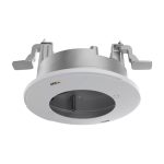 Cámara de seguridad Axis modelo 02381-001 con montaje para vivienda, ideal para vigilancia y seguridad en el hogar.