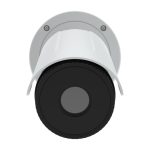 Imagen de la cámara de vigilancia Axis modelo 0789-001, tipo Bala, para exteriores, con resolución 384 x 288 pixeles y adaptable a techo o pared.