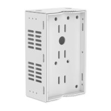 Caja de conexiones Axis 5901-421 para cámaras de seguridad, ideal para montaje en vivienda