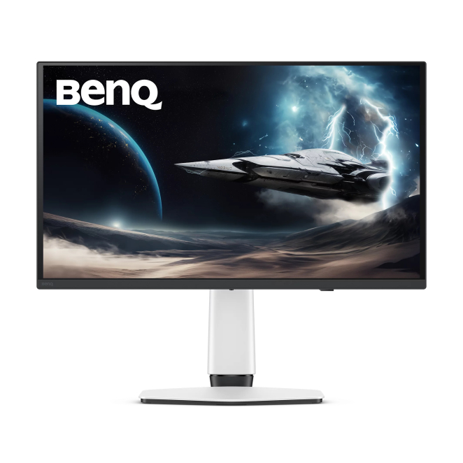 BenQ EX271UZ pantalla para PC 67,3 cm (26.5″) 3840 x 2160 Pixeles 4K Ultra HD OLED Negro, Blanco 1 BenQ EX271UZ vista frontal