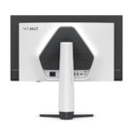 Pantalla BenQ EX271UZ OLED 4K Ultra HD de 26.5 pulgadas, resolución 3840 x 2160 píxeles, SKU 9H.LP2LA.TBE, en colores negro y blanco