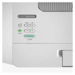 Vista de la impresora Brother HL-L2865DW, láser, 1200 x 1200 DPI, para A4 y conectividad Wifi. SKU: HLL2865DWRE1