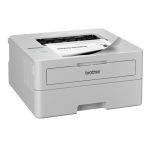 Vista de la impresora Brother HL-L2865DW, láser, 1200 x 1200 DPI, para A4 y conectividad Wifi. SKU: HLL2865DWRE1